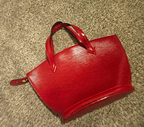 Louis vuitton red epi - epi, top