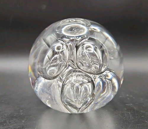 Langham art glass paperweight - langham,
