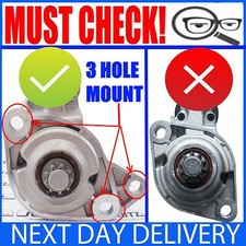 FITS VW/AUDI/SEAT/SKODA/FORD VARIOUS PETROL 1.4/1.6/1.8/2.0 NEW STARTER MOTOR