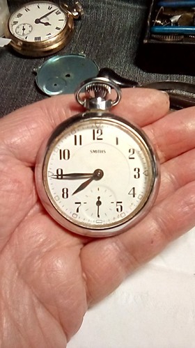 Vintage smiths pocket watch - vintage,