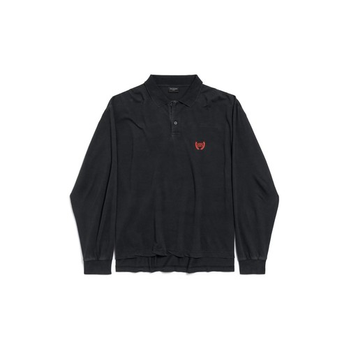 Balenciaga black long sleeve - black,