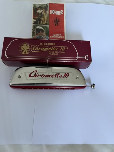 Vintage hohner chrometta - 10,