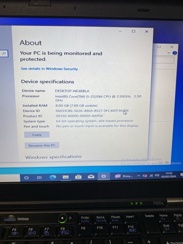 Lenovo thinkpad t420s - thinkpad,