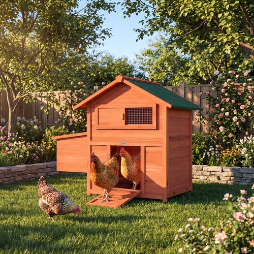 Chicken coop wooden - coop,, house