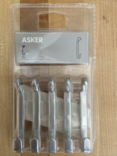 Ikea asker hooks package - hooks,