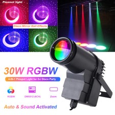 30W RGBW 4IN1 LED Zoom Pin
