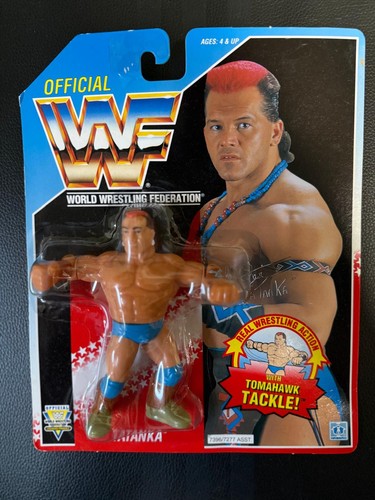 Wwf hasbro figure tatanka - hasbro,