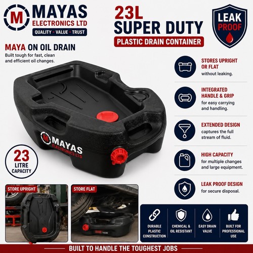23l super duty plastic - plastic, oil