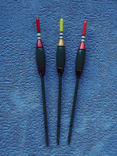 set of three traditional Handmade avon Fishing Floats