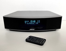 BOSE WAVE MUSIC SYSTEM IV 4 CD DAB RADIO ALARM CLOCK PLATIMUM SILVER