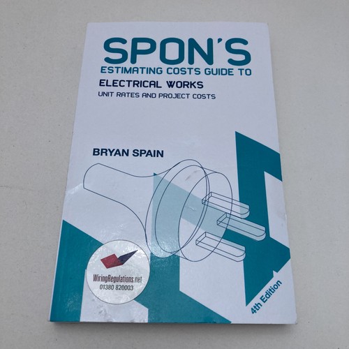 Spon estimating costs - costs, guide