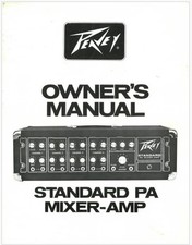 PEAVEY STANDARD PA MIXER-AMP