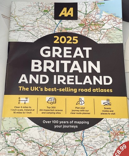 Atlas 2025 paperback road - 2025,