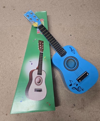 Blue musical wooden - blue,