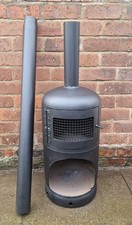 Gas Bottle Log burner chimney