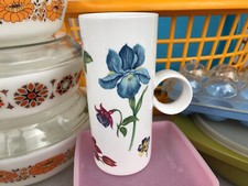 COLLECTABLE CROWN TRENT CHINA LIMITED TALL SLIM FLORAL DITSY FINE BONE CHINA MUG