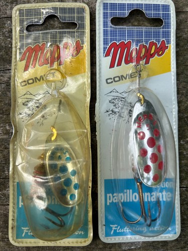 Unused mepps comet spinners - unused,