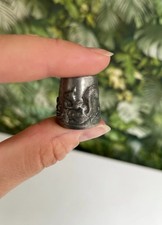 Squirrel embossed pewter