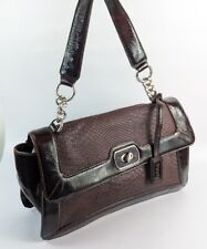 Studio By Fenn Wright Manson Burgundy Leather Handbag 34cm X 20cm