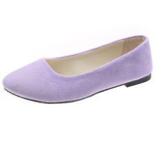 Womens Ballet Dolly Pumps Light Ballerina Flat Casual Slip On Ladies Shoes Size