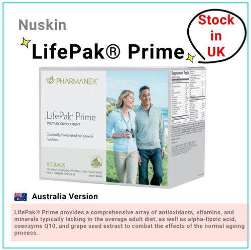 Nuskin lifepak prime - lifepak,