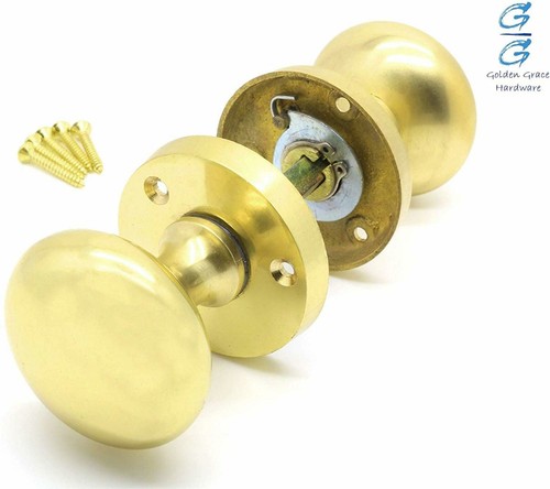 Victorian mortice door knob - mortice,