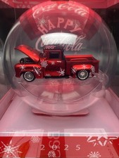 2025 M2 Machines Christmas Ornament  - Coca-Cola 1956 Ford F-100 Truck Very Nice
