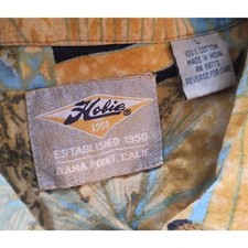 Vintage Rare Hobie Cat Button Up Shirt Large