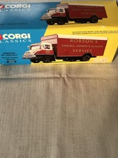 Corgi 30304 Robsons Of Carlisle Thames Trader Box Van Limited Edition