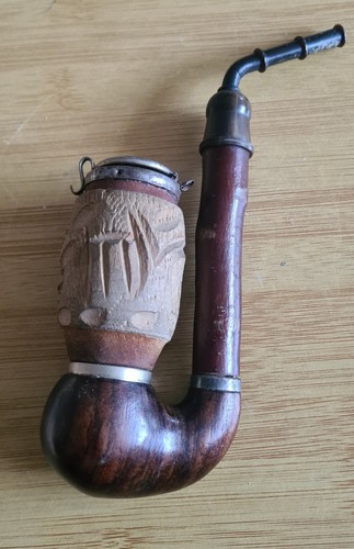 Meerschaum pipe deer doe - -,