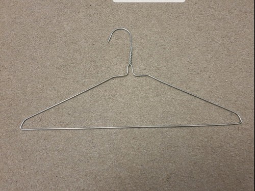 Wire hangers 40cm clothing - 10,
