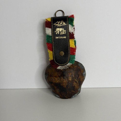 Vintage swiss cow bell - vintage, with