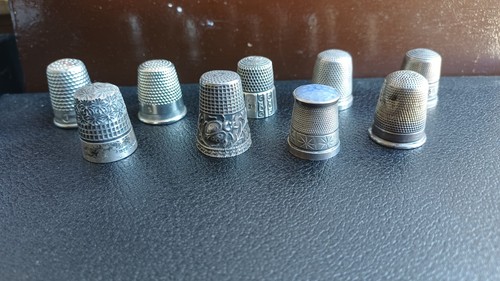 Antique and vintage thimbles - 9,
