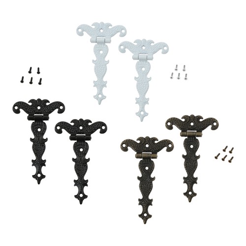 2pcs unique strap hinges - t,