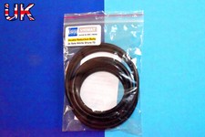 2x DRIVE BELT SETS - SLOW SPEED BRACKET, EMCO UNIMAT SL LATHES, BLACK NITRILE 70