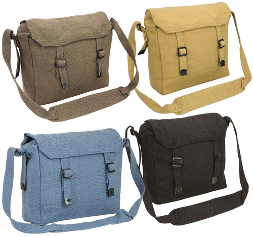 Canvas army web bag vintage - canvas,