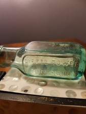 VICTORIAN BOTTLE EMBOSSED