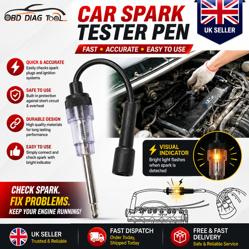 Car spark plug tester - spark, coil
