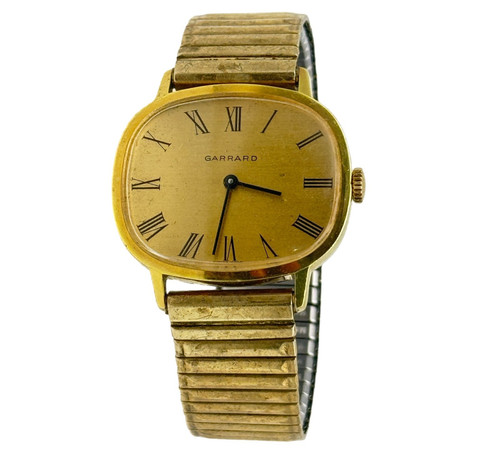 Garrard gold vintage watch - gold,