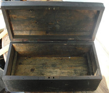Vintage Wooden Tool Box -