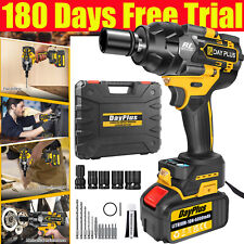 2800NM Impact Wrench Drill Cordless Driver Car Repair Wheel Nut Gun Set+Battery