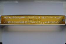 Vintage Rotring Iso Lettering