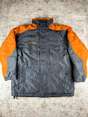 Columbia men grey - men's, orange