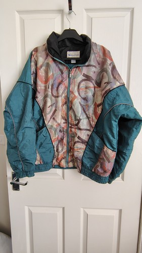 Retro vintage tracksuit jacket - tracksuit,