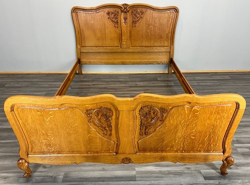Bed antique french louis xvi - bed,