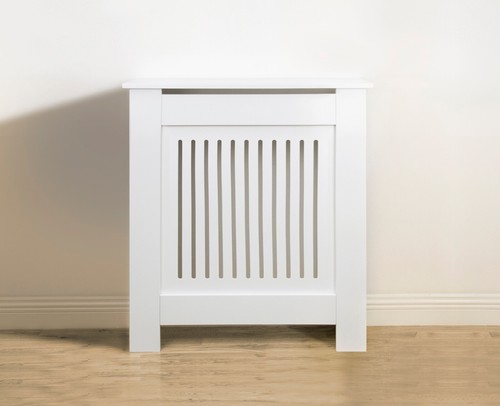 Radiator cover white mdf mini - cover,