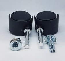 TWIN WHEEL CASTORS HAMMER ON