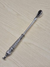 Silver Plated Spring Loaded