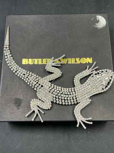 Butler wilson signed clear - &,