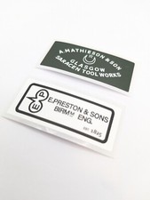 E Preston & Mathieson Tools